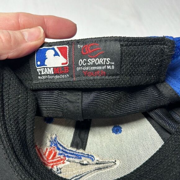 Team MLB Canada Toronto Blue Jays Cap Adjustable hook and loop Youth - Picture 8 of 9